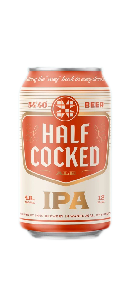 Lata cerveza ipa half cocked