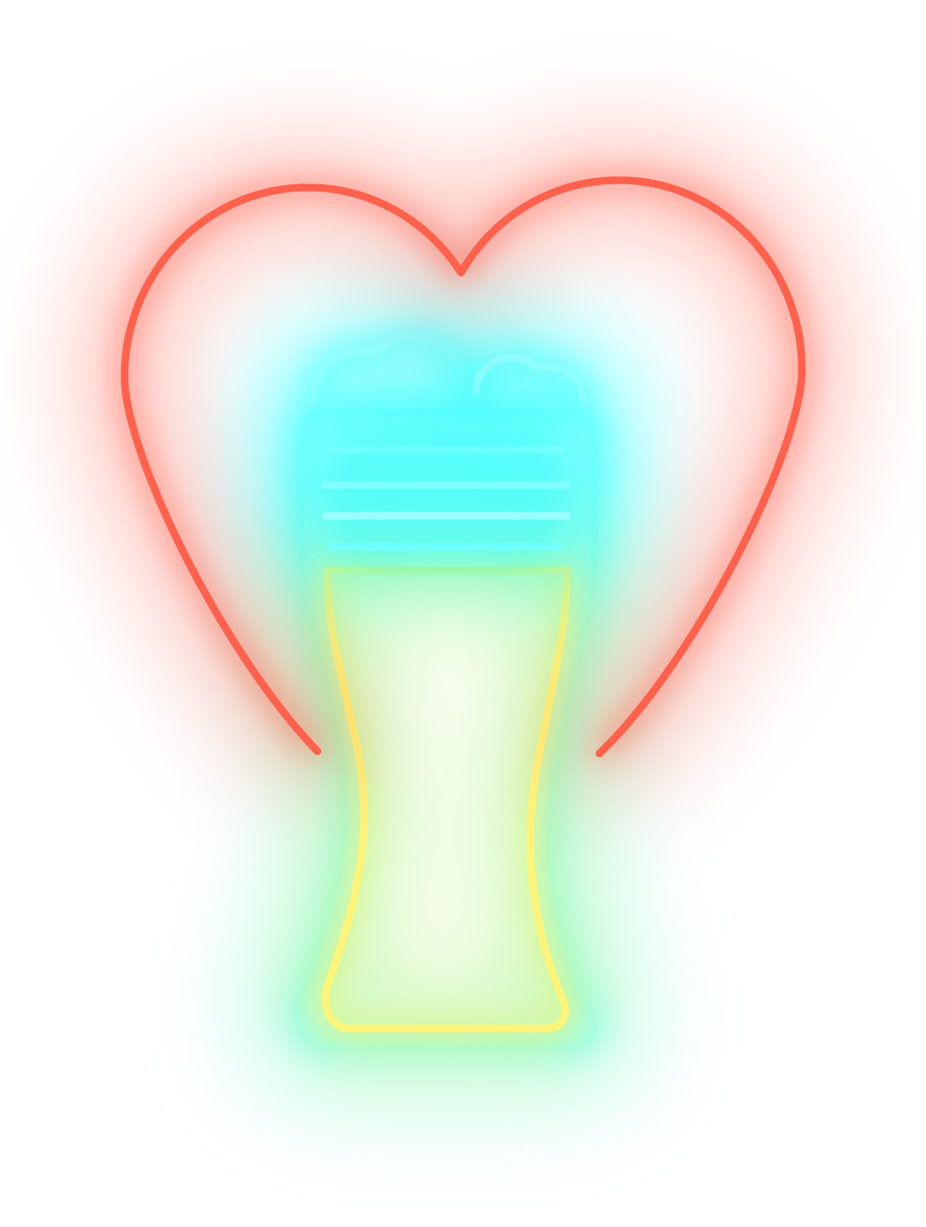  cerveza neon